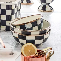 Courtly Check Enamel Everyday Bowl|MacKenzie-Childs Discount