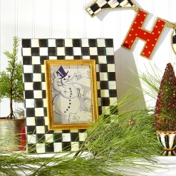 Courtly Check Enamel Frame - 5