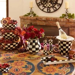 Courtly Check Enamel Grinder|MacKenzie-Childs