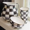 Courtly Check Enamel Pitcher|MacKenzie-Childs