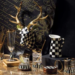 Courtly Check Enamel Practical Pitcher - Small|MacKenzie-Childs Online