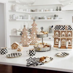 Courtly Check Enamel Salad/Dessert Plate|MacKenzie-Childs Online