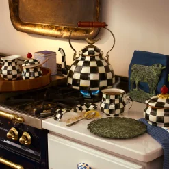 Courtly Check Enamel Spoon Rest|MacKenzie-Childs Discount
