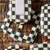 Courtly Check Enamel Switch Plate - Double Rocker|MacKenzie-Childs Online