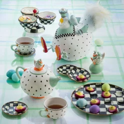 Courtly Check Enamel Triplicity|MacKenzie-Childs Sale