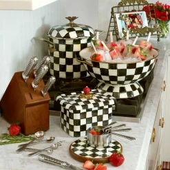 Courtly Check Enamel Trivet|MacKenzie-Childs New