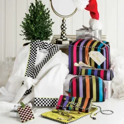 Courtly Check Enamel Vanity Mirror|MacKenzie-Childs Discount