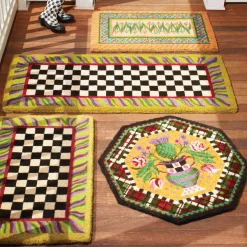 Courtly Check Entrance Mat|MacKenzie-Childs New