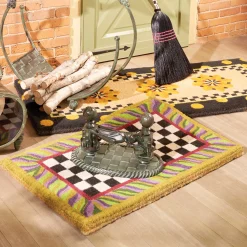 Courtly Check Entrance Mat|MacKenzie-Childs New