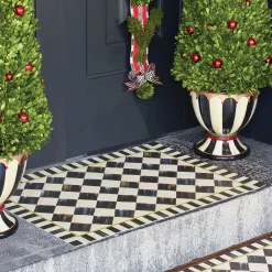 Courtly Check Floor Mat - 2' X 3'|MacKenzie-Childs New