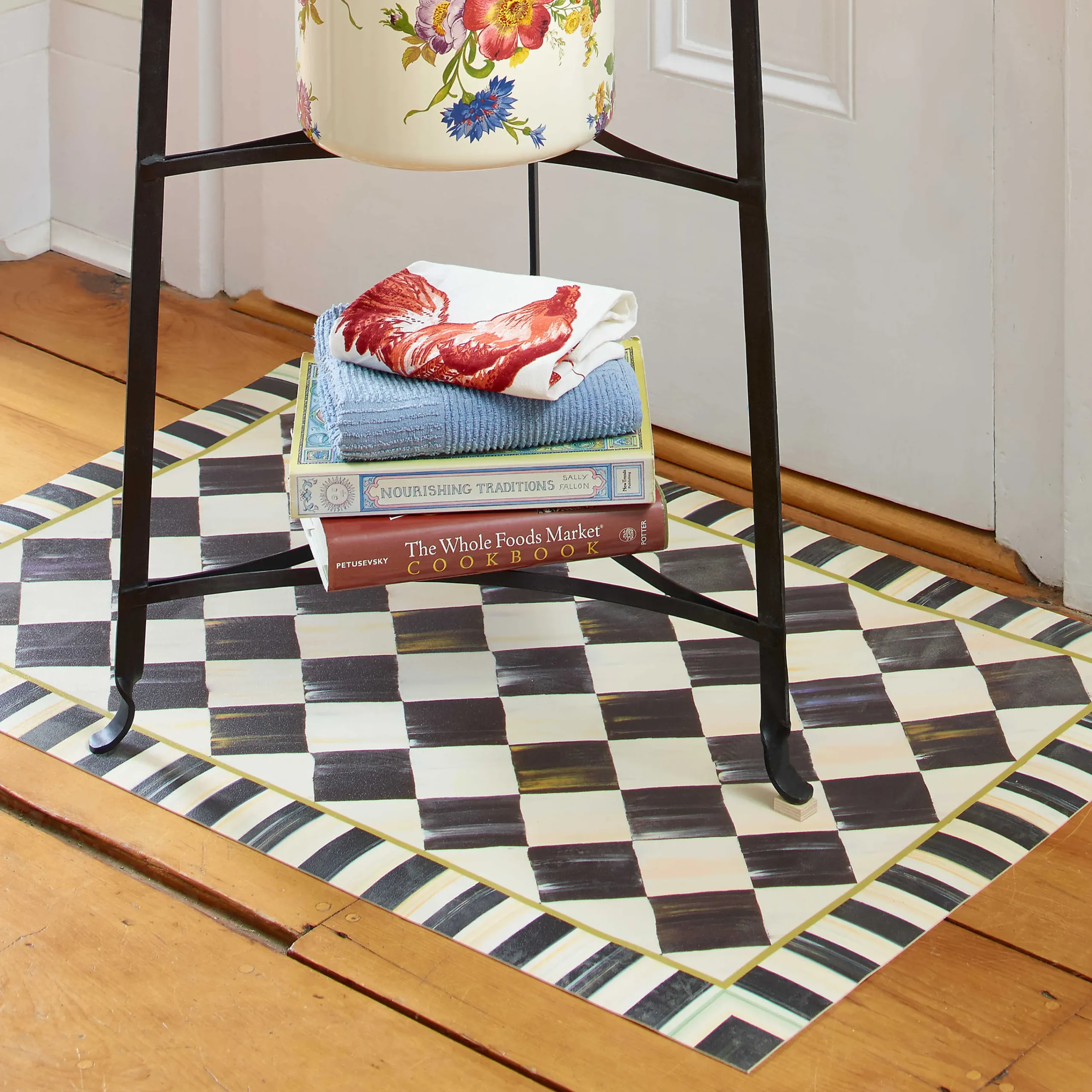 Courtly Check Floor Mat - 2' X 3'|MacKenzie-Childs New