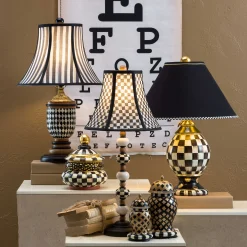 Courtly Check Globe Lamp|MacKenzie-Childs Best
