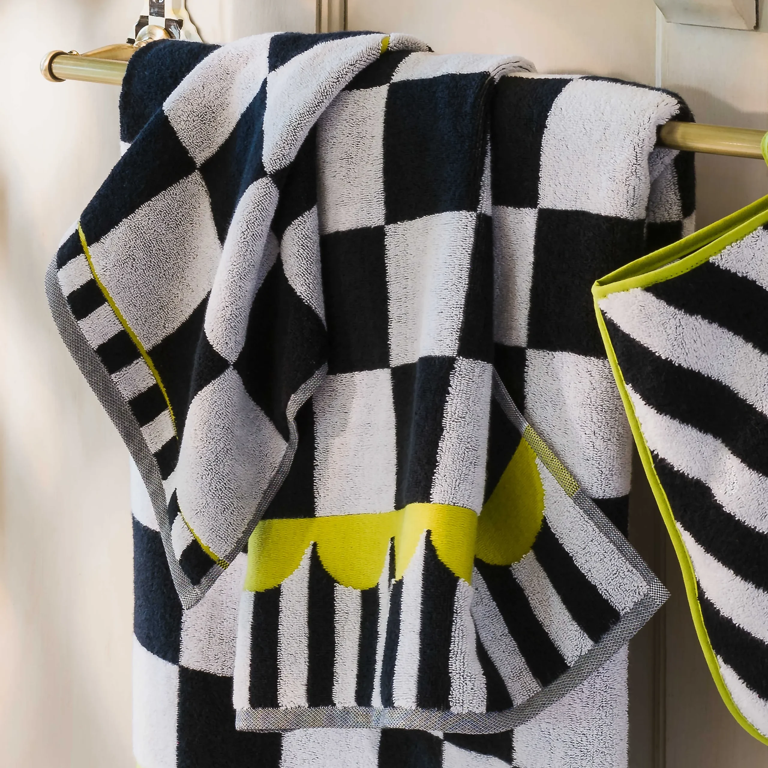 Courtly Check Hand Towel|MacKenzie-Childs Hot