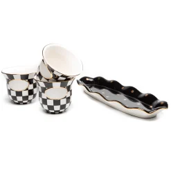 Courtly Check Herb Garden Set|MacKenzie-Childs Online