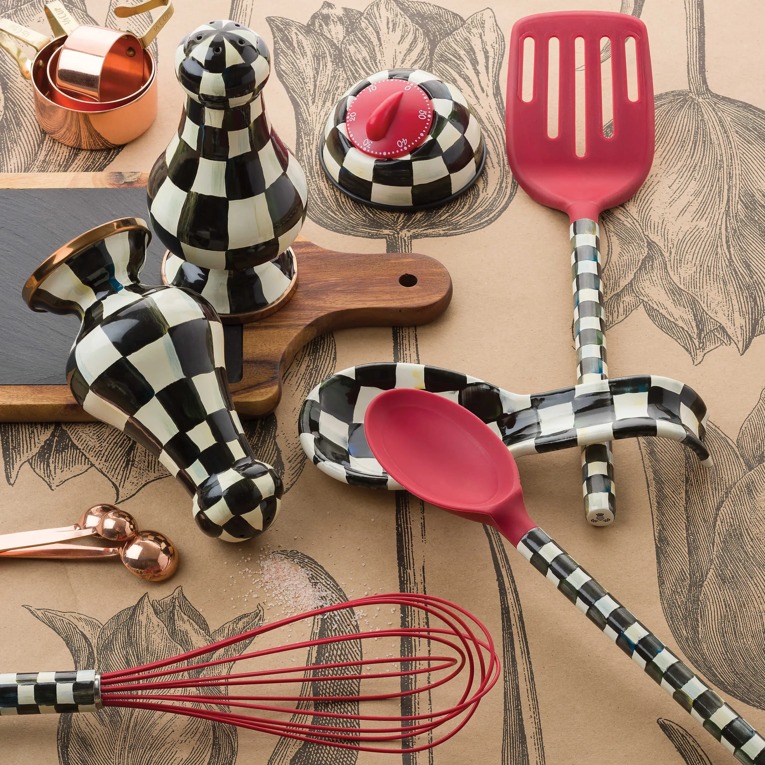 Courtly Check Kitchen Timer|MacKenzie-Childs Best
