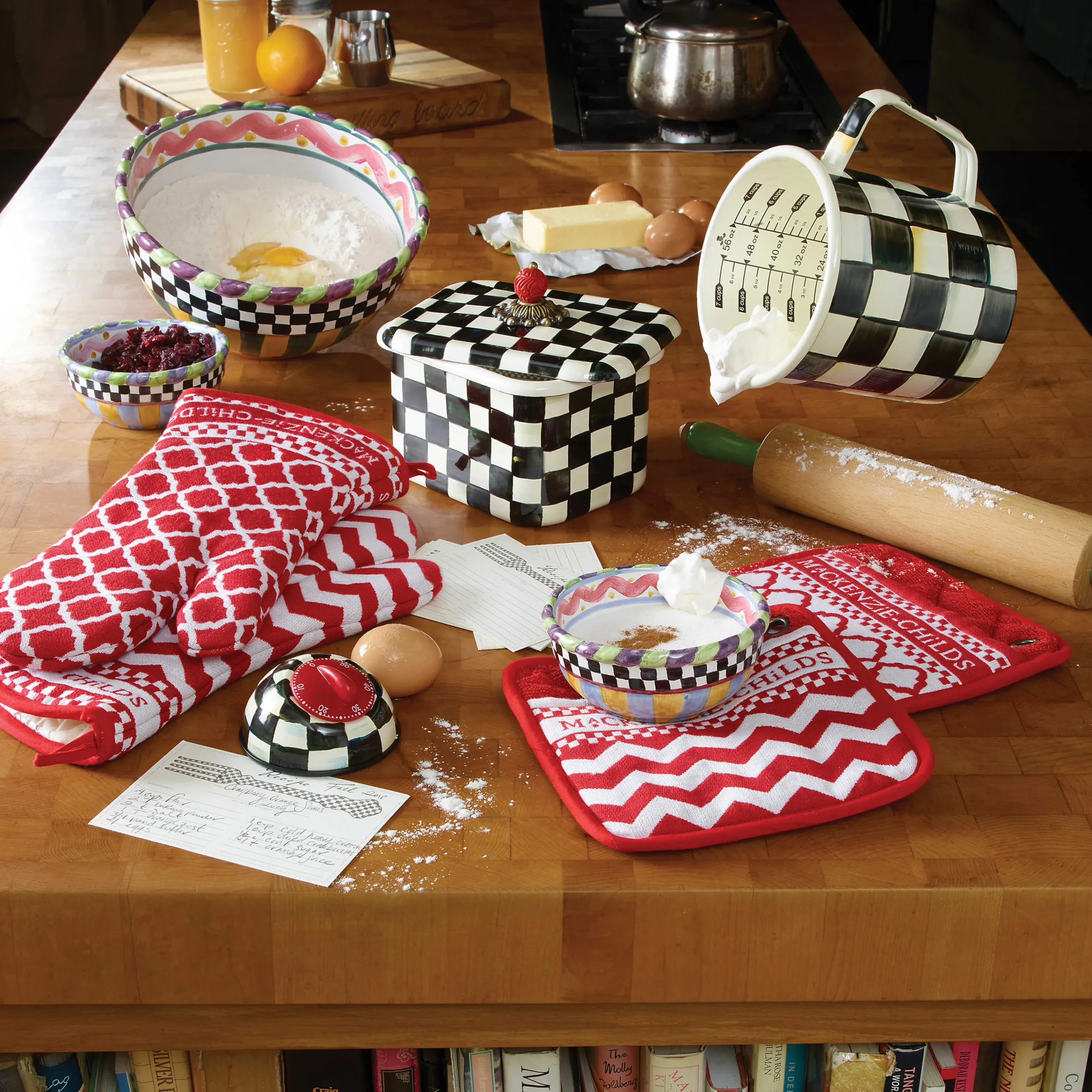 Courtly Check Kitchen Timer|MacKenzie-Childs Best