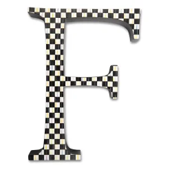 Courtly Check Letter - F|MacKenzie-Childs Online