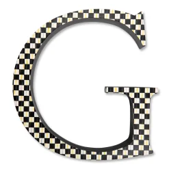 Courtly Check Letter - G|MacKenzie-Childs New