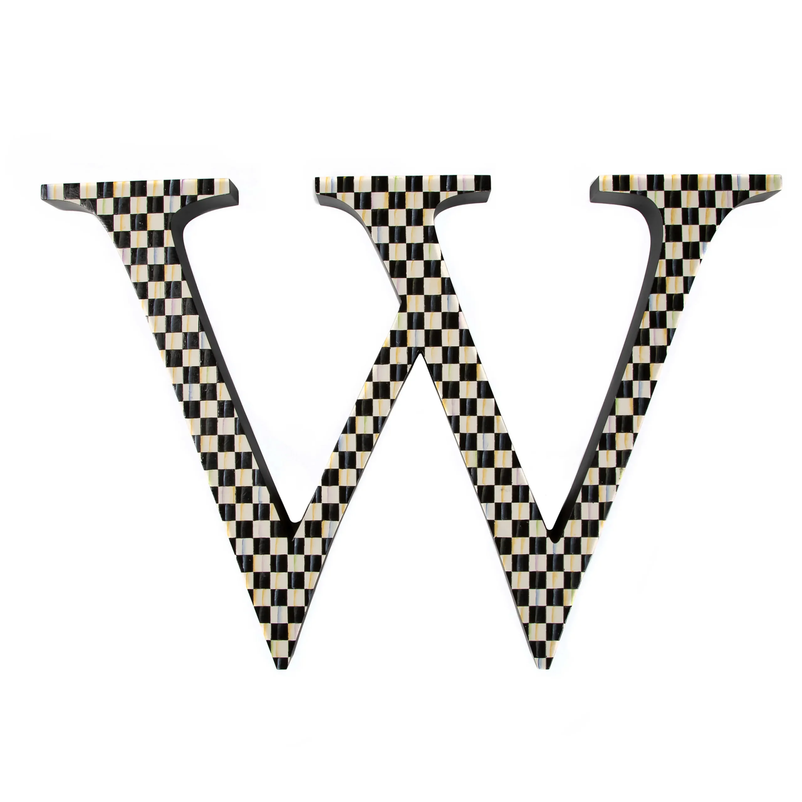 Courtly Check Letter - W|MacKenzie-Childs Hot