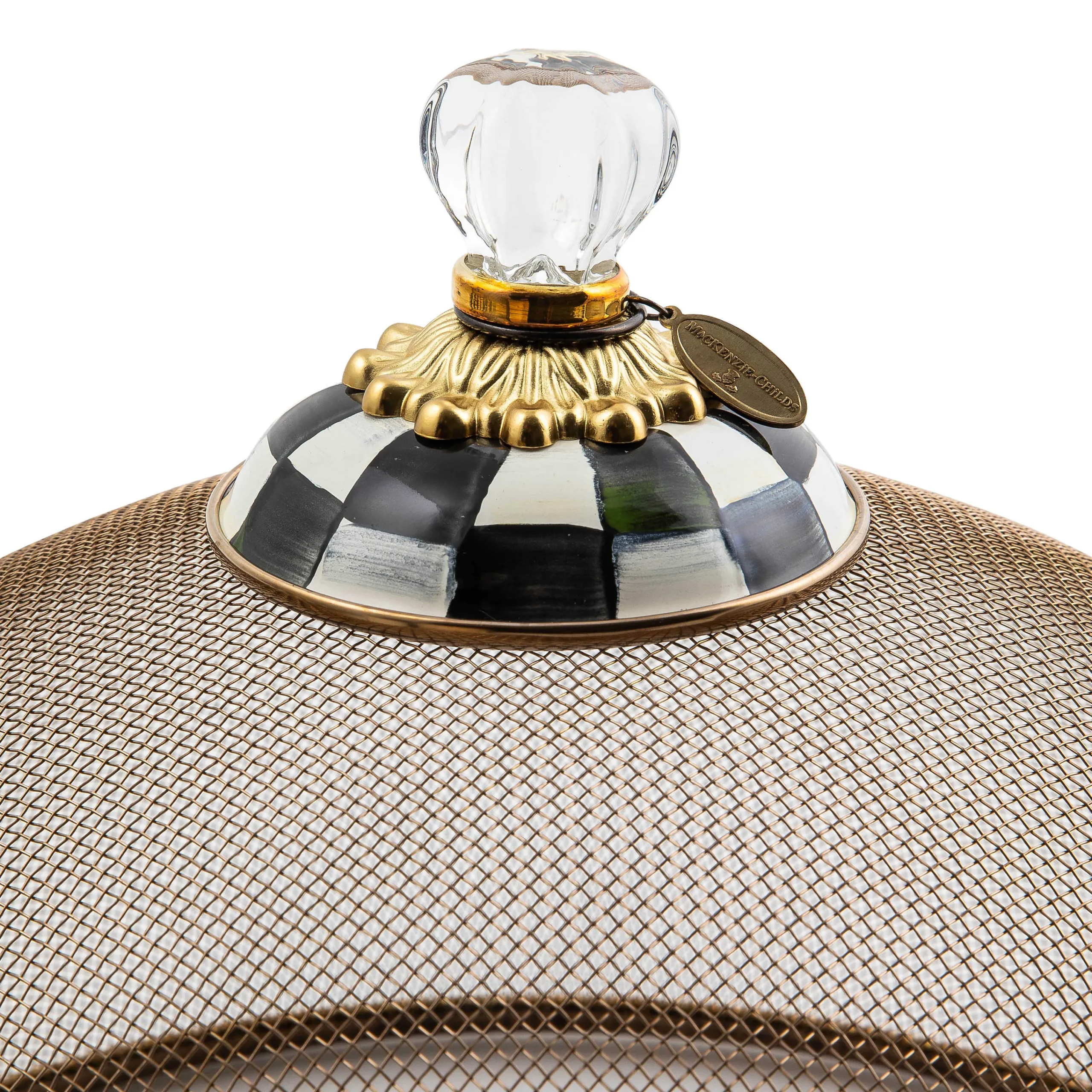 Courtly Check Mesh Dome - Large|MacKenzie-Childs Best
