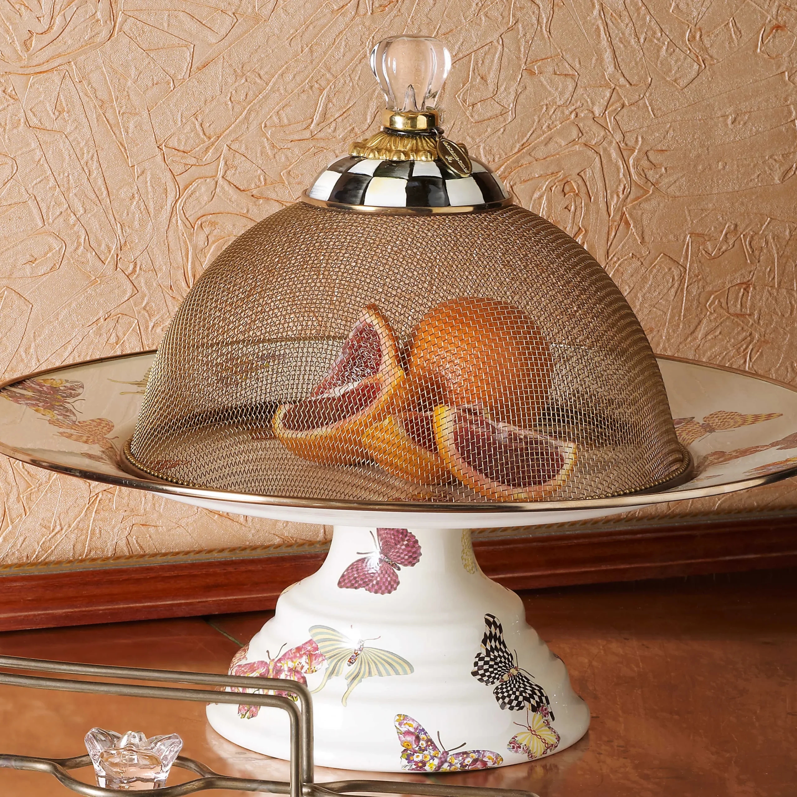Courtly Check Mesh Dome - Small|MacKenzie-Childs Best