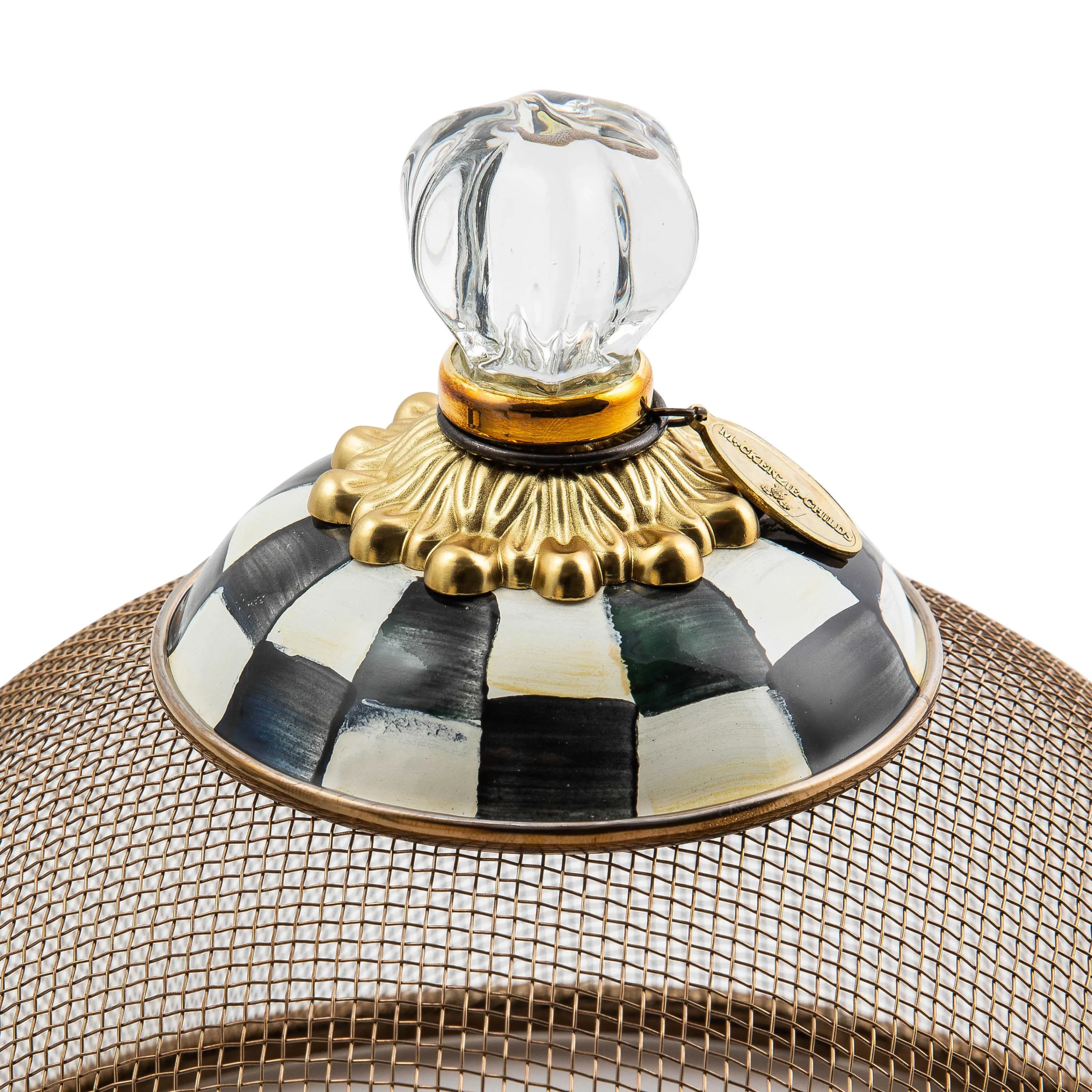 Courtly Check Mesh Dome - Small|MacKenzie-Childs Best