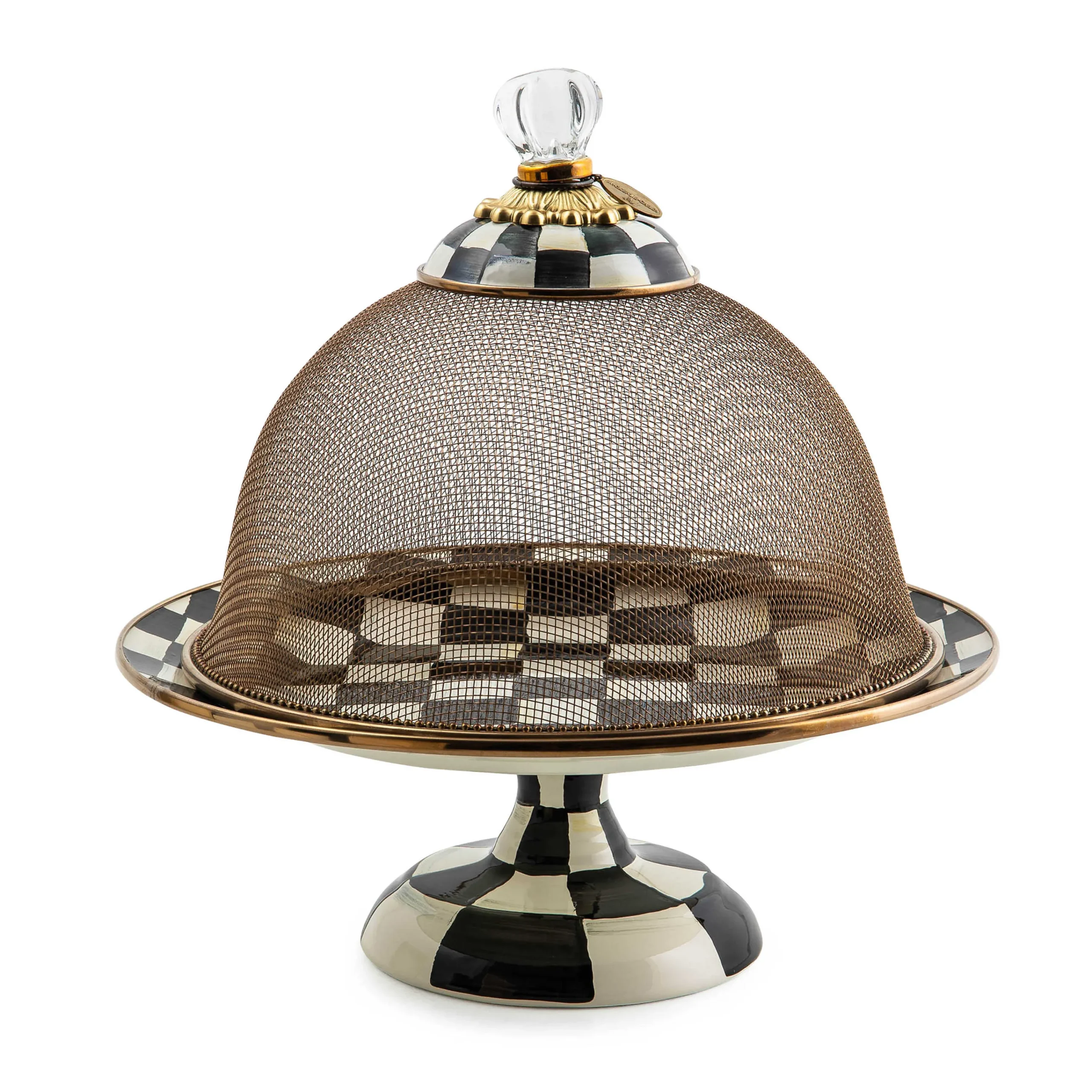 Courtly Check Mesh Dome - Small|MacKenzie-Childs Best