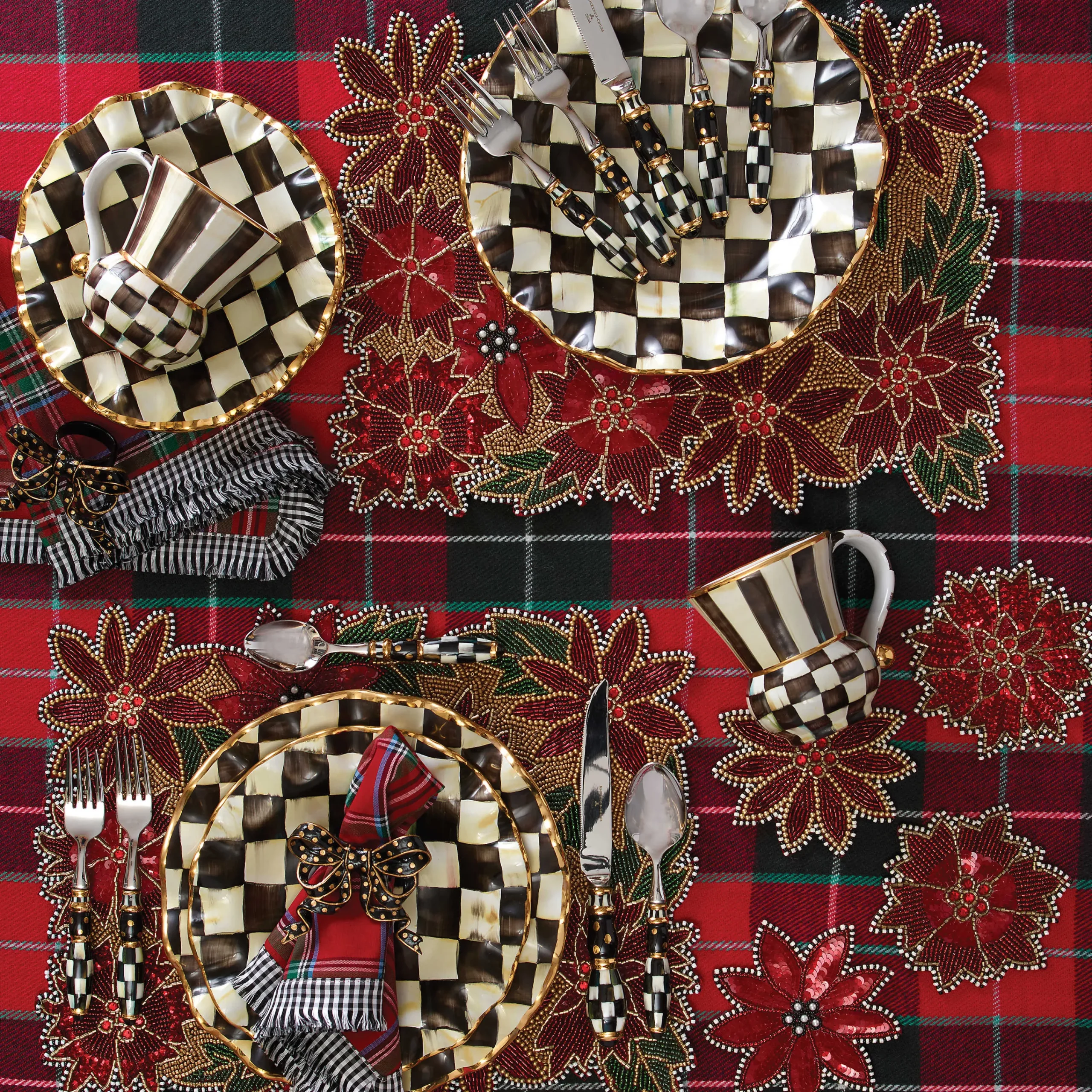 Courtly Check Mug|MacKenzie-Childs Clearance