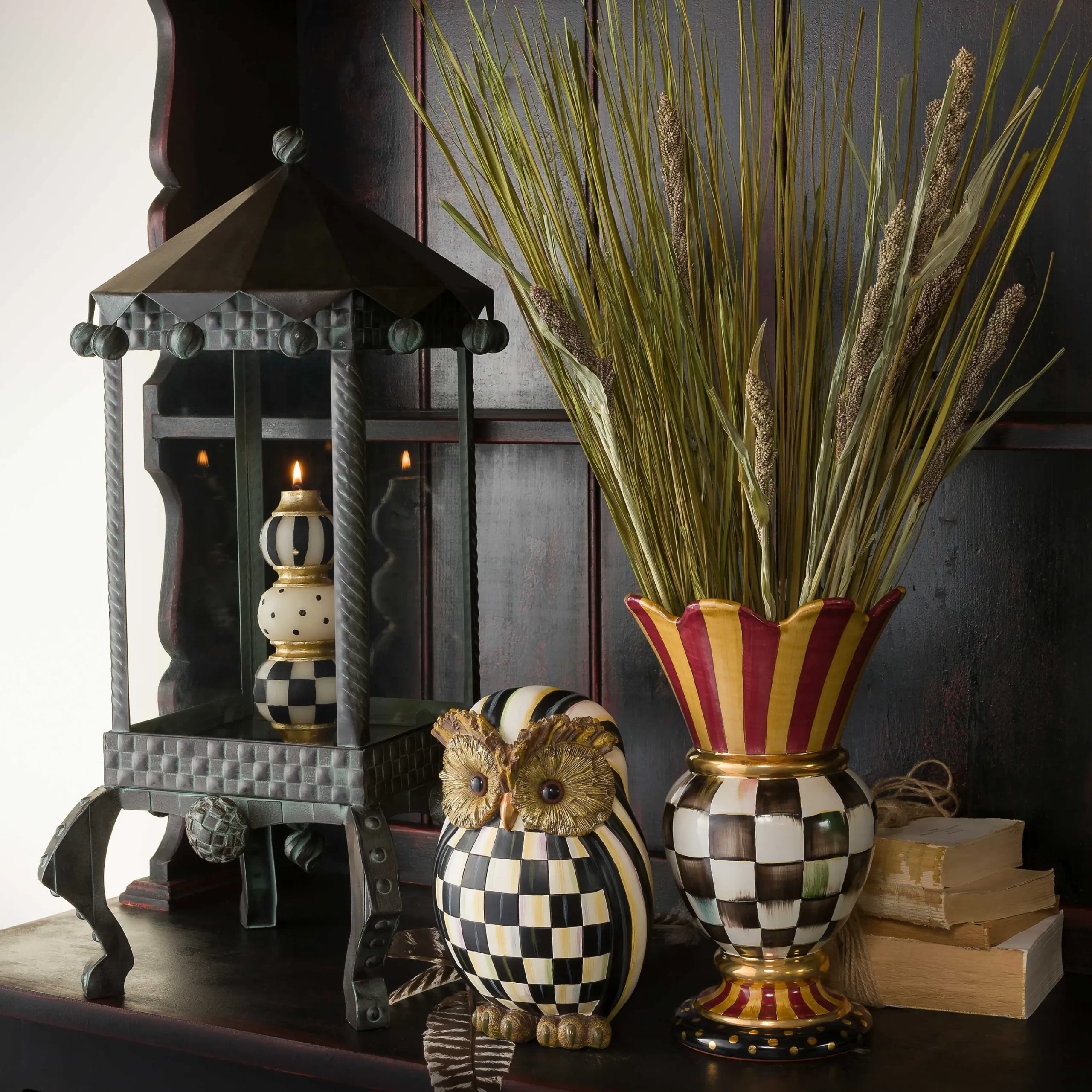 Courtly Check Owl|MacKenzie-Childs Best