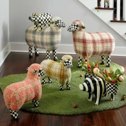 Courtly Check Pig Figurine|MacKenzie-Childs New