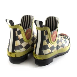 Courtly Check Rain Boots - Short - Size 7|MacKenzie-Childs
