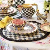 Courtly Check Round Placemat|MacKenzie-Childs Clearance