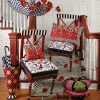 Courtly Check Seamless Umbrella|MacKenzie-Childs New