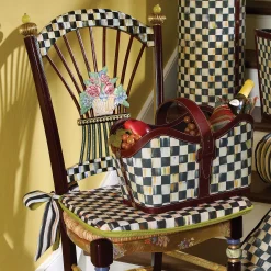 Courtly Check Seat Cushion|MacKenzie-Childs Sale