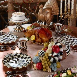 Courtly Check Serving Platter|MacKenzie-Childs New