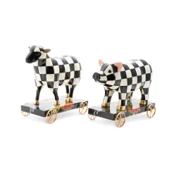 Courtly Check Sheep On Parade Decor|MacKenzie-Childs Hot