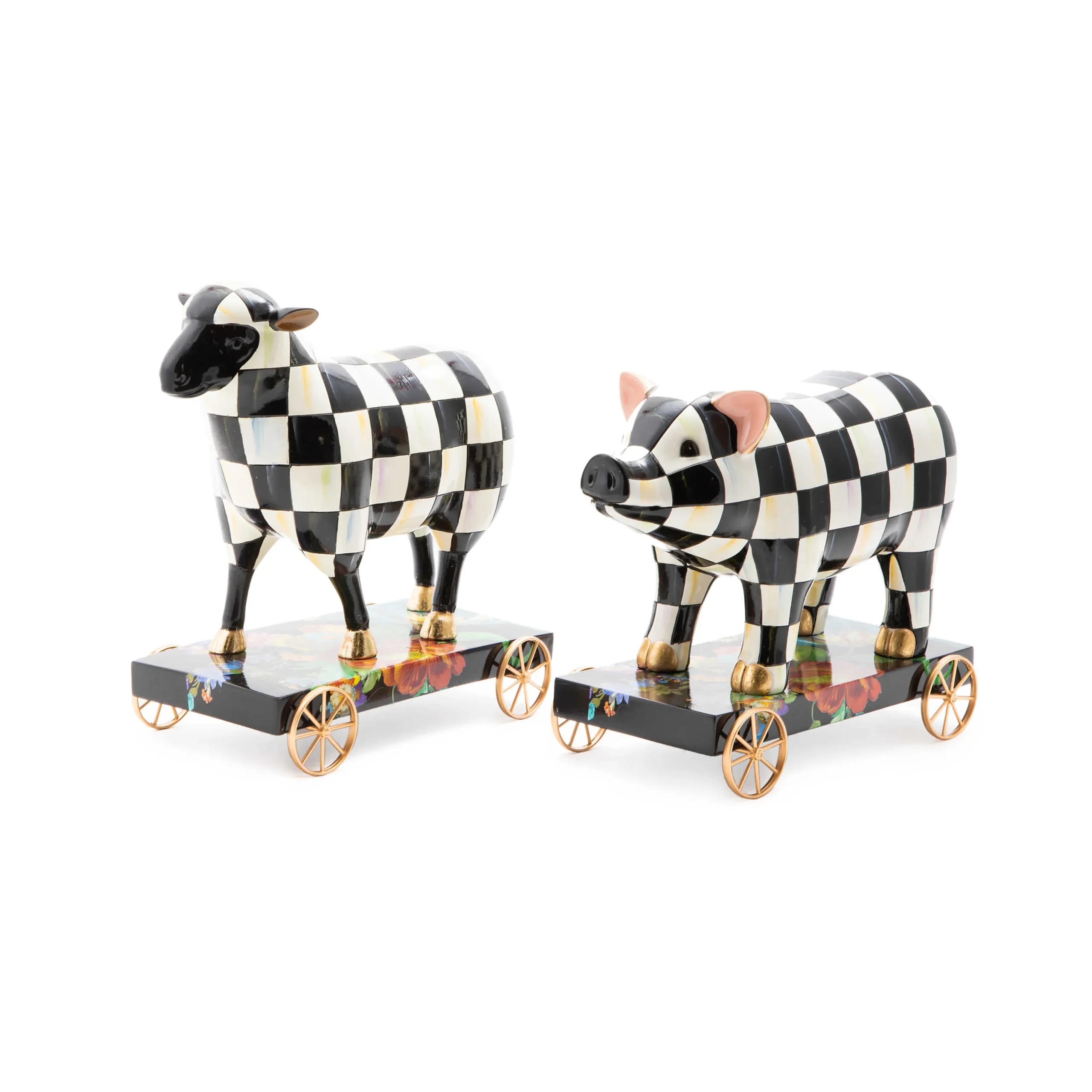 Courtly Check Sheep On Parade Decor|MacKenzie-Childs Hot
