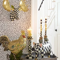 Courtly Check Small Moose|MacKenzie-Childs Hot