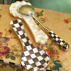 Courtly Check Spoon Rest|MacKenzie-Childs Online