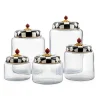 Courtly Check Storage Canister - Biggest|MacKenzie-Childs Clearance