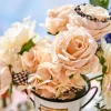 Courtly Check Summer Bouquet -Blush|MacKenzie-Childs Sale