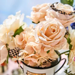 Courtly Check Summer Bouquet -Blush|MacKenzie-Childs Sale