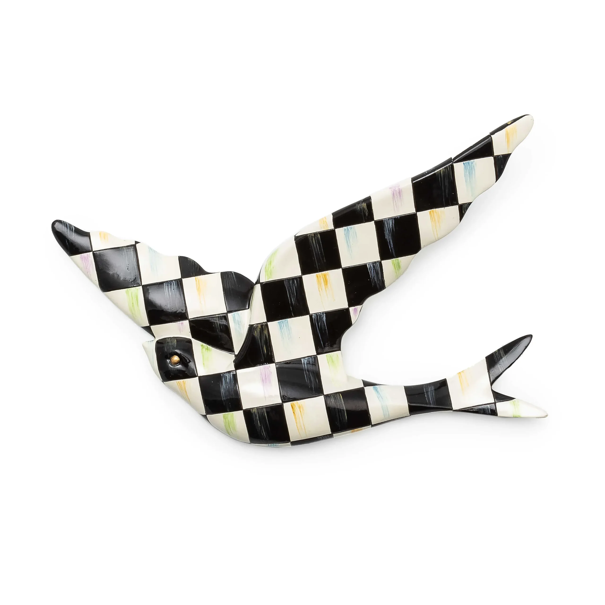 Courtly Check Swallowtail Wall Decor|MacKenzie-Childs Discount