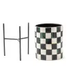 Courtly Check Tabletop Planter|MacKenzie-Childs Discount