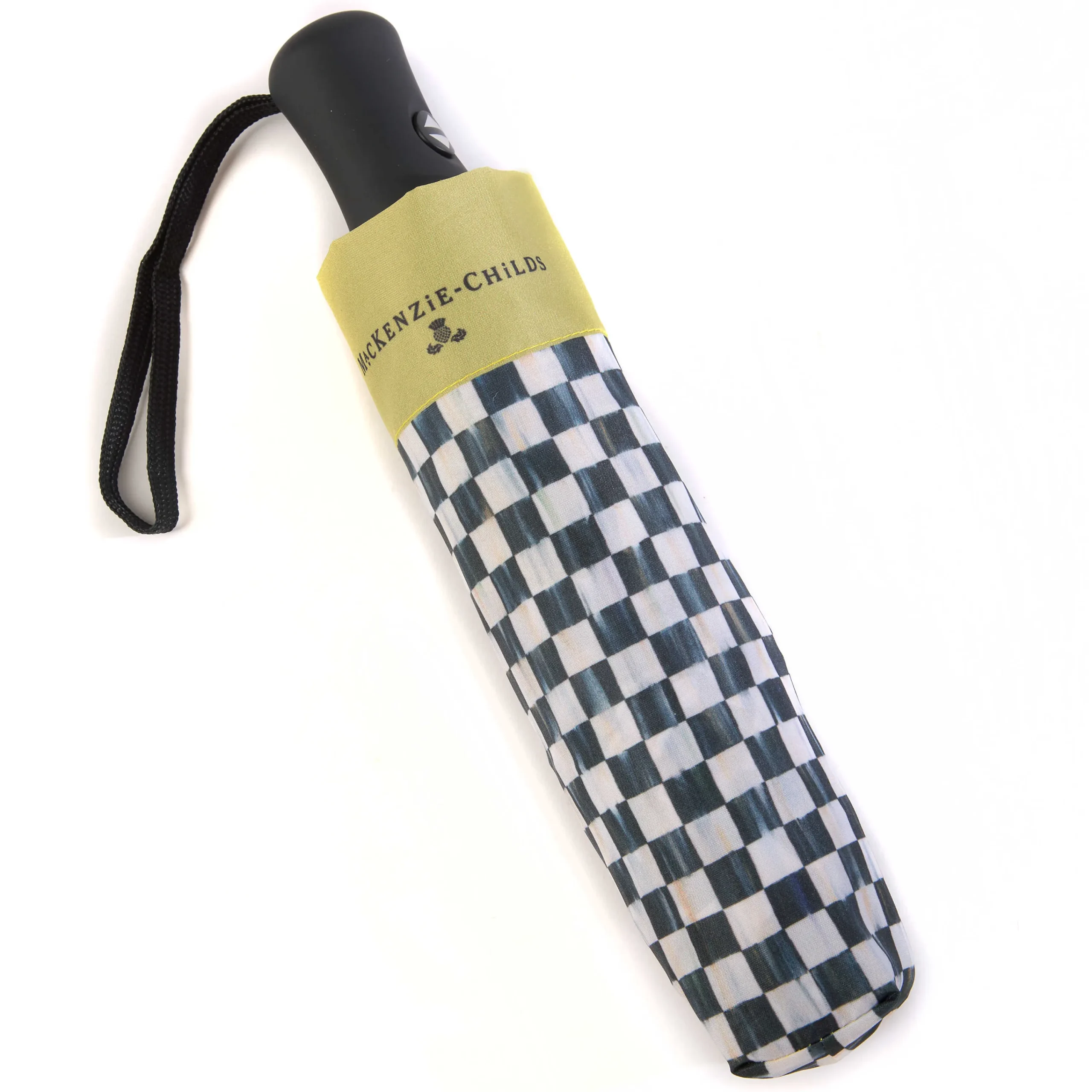 Courtly Check Travel Umbrella|MacKenzie-Childs Best