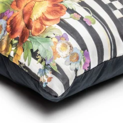 Courtly Flower Market Lumbar Pillow|MacKenzie-Childs