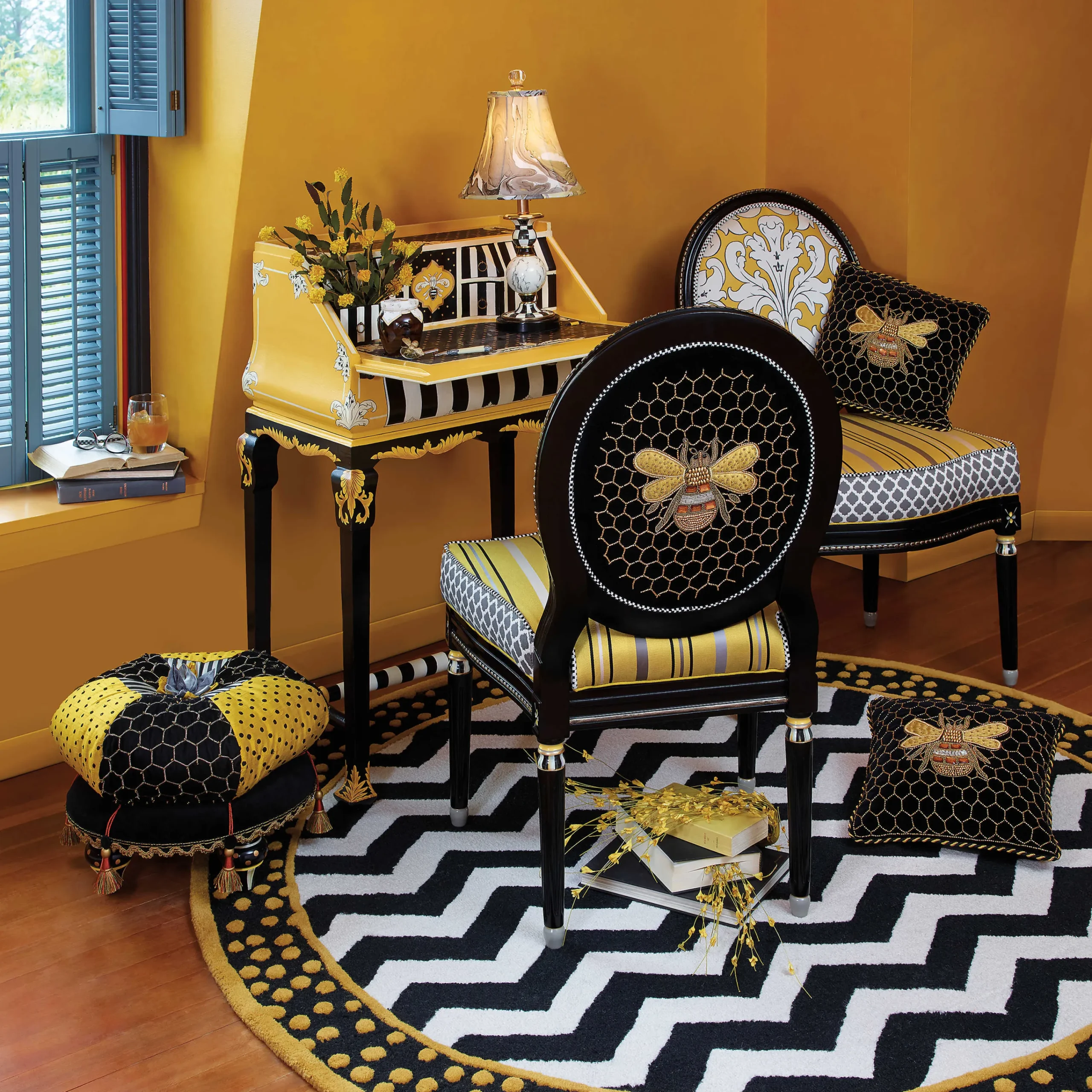 Courtly Palazzo Candlestick Lamp|MacKenzie-Childs
