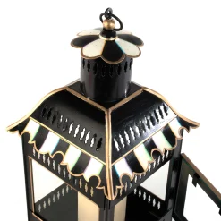 Courtly Stripe Candle Lantern - Small|MacKenzie-Childs Outlet