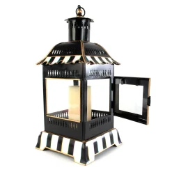 Courtly Stripe Candle Lantern - Small|MacKenzie-Childs Outlet