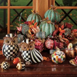 Courtly Stripe Owl|MacKenzie-Childs New